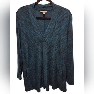 Dana Buchman V Neck Tunic